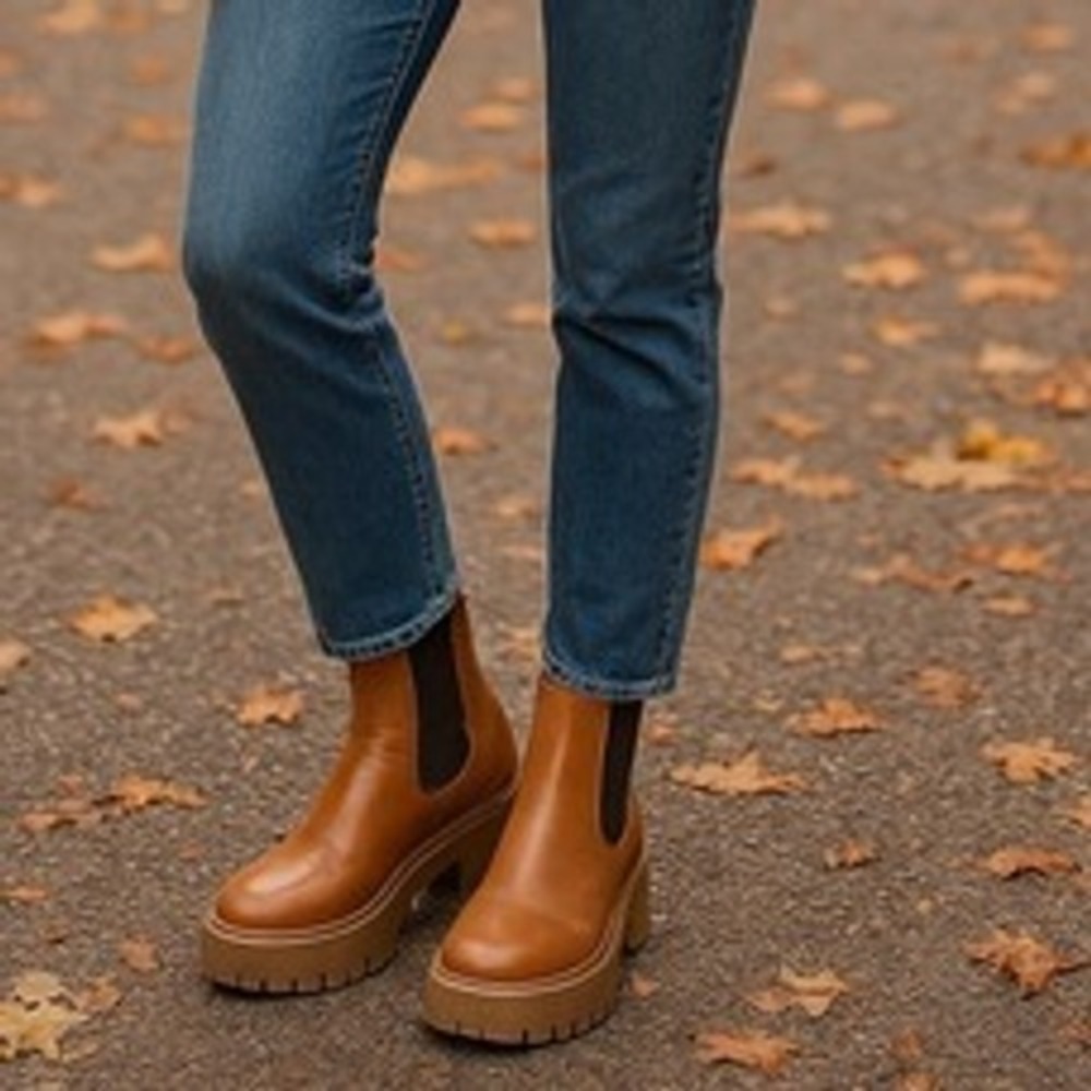 Madden Girl Brown Ankle Boots